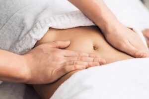 stomach massage