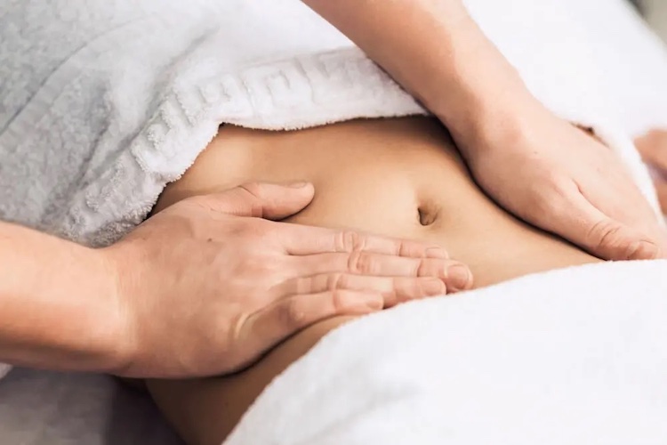 stomach massage